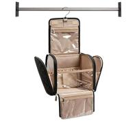 Hangable Toiletry Bag, Portable Cosmetic Organizer, 10x8 Inches Travel Toiletries with Durable Material, Bathroom Organizer, Toiletry Bag with Multiple Compartments, Travel Accessory for Business