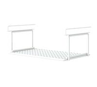 Hangable Under Gabinet Add- Storage Racks - Storage Rack Organizer Retractable Hangable Shelf | Multipurpose Hanging Shoe Basket | Space-Saving Hangable Shoe Basket For Laundry Room Kitchen Pantry D