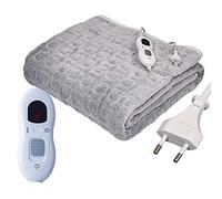 Hangarone Manta eléctrica para sofá o siesta, de franela