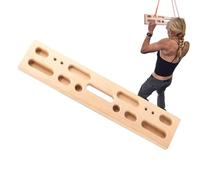 Hangboard Rock Climbing - Acento resistente, herramienta de entrenamiento portátil con aspecto clásico, capa de resina con construcción duradera, función compacta de estilo de dedos, suministros de
