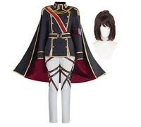 Hange Zoe/Levi Cosplay Aot Disfraces Anime Uniforme Capa Peluca | Sanli, Armin Arlert, Historia Reiss, accesorios, disfraz de cosplay de Aot, fiesta de carnaval de Halloween