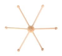 Hanger CR de Madera Spherical Seis Patas Cugador Móvil de Madera para el Lecho de Viento La Decoración del Juguete de CR Llega a Entornos como La Vivienda de La Guardería RO