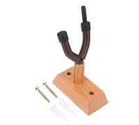 Hanger de Montaje en la Pared del Violín, Gancho de Guitarra de Guitarra de la Base de Madera con Gancho de para Violín Ukulele Saxofón