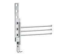 Hanger De Toallas De Cocina - Organizador De Trago De Baño, Estante Giratorio De Bares Múltiples De Toallas | Balancando Soporte De Towell, Perchas De Ducha, Perchas De Montaje En La Pared para