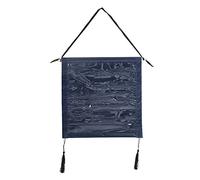 Hanger Frame Poster Hanger Picture Frame Wall Decoration Kit Easy to Use for Rhinestone Painting Home Decor 30cmx30cm Beech Leather Canvas Plastic Film Christmas Gifts (Dark Blue)
