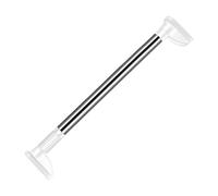 Hanger Rod - Telescopic Stainless Steel Pole for Wardrobe Laundry Coat Storage | Adjustable Clothes Bar with Anti Slip Ends, Space Saving Organizer for Closet Travel Christmas Jacket Setup