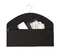 Hanger Safe Storage, Fireproof Waterproof Closet Diversion Safe, Secret Document Organizer, Large Capacity Money Hider, Hidden Cash Storage Pocket for Home, Office, 17.5x12.5 inch