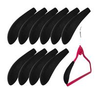 Hanger Shoulder Foam, Coat Hanger Form, Wool Standard Hooks Pads, Weight 25g (Velvet Flocking) 5.51 * 1.77 * 1.18 Inches, Shoulder Protectors for Hangers,
