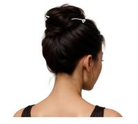 HangErFeng Accesorio plateado con forma de loto para mujer 885