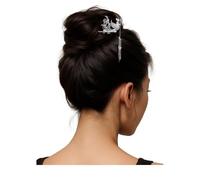 HangErFeng Accesorios plateados para mujer, horquilla con borla en forma de fénix 903