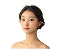 HangErFeng Horquilla ondulada para el cabello de color plateado para mujer, horquilla simple 835