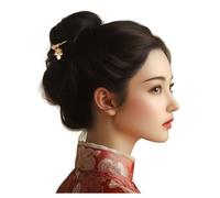 HangErFeng Horquilla para el pelo con borlas de plata para mujer 875