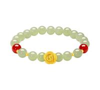 HangErFeng Pulsera de plata 339 para mujer