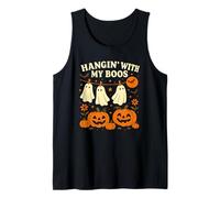 Hangin' With My Boos - Calabazas fantasmas de Halloween Camiseta sin Mangas