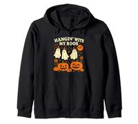 Hangin' With My Boos - Calabazas fantasmas de Halloween Sudadera con Capucha