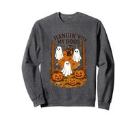Hangin 'With My Boos Fantasmas de Halloween Sudadera