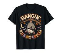 Hangin with My Ghouls Opossum Halloween Camiseta