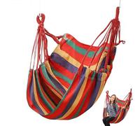 Hanging Chair - Swing Chair | Hammock Chairs For Adults, 500lbs Heavy Duty Indoor Swing Seat, Thickened Canvas For Bedroom, Dorms, College Students, Reading Nooks, Nursery, and Living Room Relaxation