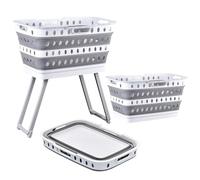 Hanging Closet Shelves, Vertical Sweater Organizer, 47.24 Inches Tiered Unit with Mesh Pockets, Canvas Rack for Shoe Storage, Wardrobe System, Sturdy Gear Mount for Studio, Travel, Hallway, & Laundry