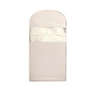 Hanging Compression Garment Bag | Velvet Fabric, 35.5in-51.2in Sizes | Self-Zipper Dustproof Down Jacket Storage | Space Saving Wardrobe Clothes Protector