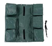 Hanging Garden Planter | Double Sided Grow Bags with 6 Pockets | Breathable PE Fabric for Flowers/Vegetables/Plants | Fence/Balcony/Home Decoration