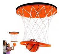 Hanging Indoor Basketball Hoop, Hanging Indoor Basketball Hoop on The Ceiling, Mini Juego de Baloncesto para Bedroom, Divertido Juguete de Relieve de Estrés para Niños y Adultos (1 unidad)