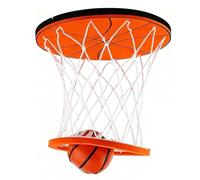 Hanging Indoor Basketball Hoop, Portable Mini Basketball Game Set for Bedroom, Indoor Hanging Hoop & Funny Stress Relieving Toy for Adults & Kids (1pcs)