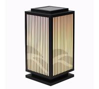 Hanging Lamp 15.7" Post Light, 1-Pack Outdoor Pillar Cap Lights Modern Fence Cap Deck Lamp Ip54 Waterproof Patio Exterior Column Lantern Garden Courtyard Luxury 4000K Led Landscape Lighting Fixture/3