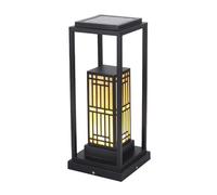 Hanging Lamp 21.6'' Post Light Outdoor 1-Light, Modern Post Light Fixture, Pillar outside Porch Lighting Ip54 Waterproof Lantern Post Lamp Outdoor Light Fixtures for Garden Yard Decoration/35Cm/a