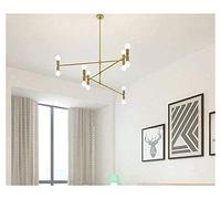 Hanging Lamp Gold Modern Simple Adjustable Mid Century Ceiling Lighting for The Living Room Bed Room Kitchen Lighting Chandelier Unique Pendant Lamp