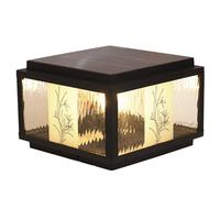 Hanging Lamp Large Black Post Light Outdoor Solar Lighting Ip54 Waterproof Fence Posts Cap Lamp Yard Led Glass Column Lights Modern Pillars Head Lamps 1-Pack for Porch, Garden, Front Yard Deck E26/50