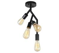 Hanging Lamp Loft Iron American Country Retro Restaurant Light Personality Creative Cafe Led Aisle Light 4 Light 30 38cm Pendant Lamp