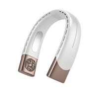 Hanging Neck Fan 6000mAh Portable Bladeless USB Rechargeable Mute LED Digital Display Electric For Summer Air Cooler