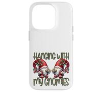 Hanging with My Gnomies For Xmas Family Cute Christmas GNOME Carcasa para iPhone 14 Pro