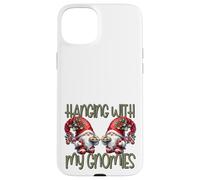 Hanging with My Gnomies For Xmas Family Cute Christmas GNOME Carcasa para iPhone 15 Plus