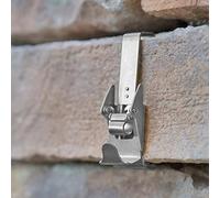 Hangman Brick Hanger Clamp Outdoor Heavy Duty 2-1/4" to 2-3/4" Brick Hook 30lbs No Wall Damage: No Drill, Holes, Nails or Screws
