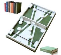 Hangman Game, libro de ajedrez impreso en 3D, juego de mesa plegable magnético, diseño compacto portátil con funda decorativa estilo libro para adultos (G)