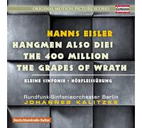 Hangmen Also Die, musique du film - The 400 Million, musique du film - 5 Pièces pour orchestre - The Grapes of Wrath, musique alternative du film - Kleine Symphonie - Hörfleißübung