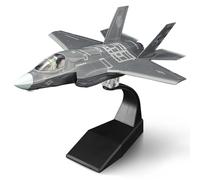 HANGOU 1/72 F-35B Lightning II (modo vuelo) Modelo militar de avión de combate de aleación modelo de avión para coleccionar y exhibir