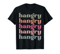 Hangry Hombres Mujeres Adjetivos Favoritos Divertido Sassy Divertido Palabra Camiseta