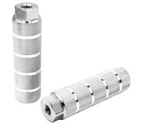 Hangsu 1 par de clavijas de aleación de aluminio de 3/8 pulgadas, 26 dientes para bicicleta de montaña BMX, pinza trasera