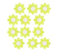 Hangsu 12 piezas de silicona suave con forma de flor para raqueta de tenis, amortiguadores de vibraciones, amortiguadores de squash, amortiguadores de cuerda de silicona en forma de flor