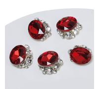 Hangsu 5 adhesivos para uñas, decoración de manicura con diamantes de imitación artísticos que añaden moda a tus uñas para mujeres y niñas