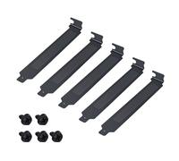 Hangsu 5 piezas de 12 cm universales PCI Ranura Barreras antipolvo para la mayoría de modelos de fundas de PC para protección de tarjetas gráficas sin costuras PCI cubierta antipolvo