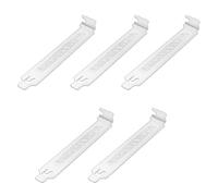 Hangsu 5 placas de cubierta de ranura para carcasa de escritorio que garantizan mejores flujos de aire y resistencia al polvo, filtro de polvo, accesorios de ranura