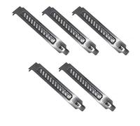Hangsu 5 placas de cubierta de ranura para carcasa de escritorio que garantizan mejores flujos de aire y resistencia al polvo, filtro de polvo, accesorios de ranura