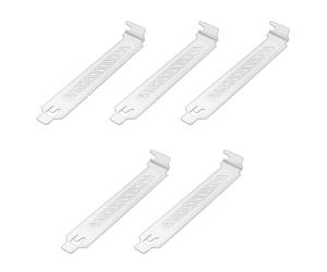 Hangsu 5 placas de cubierta de ranura para carcasa de escritorio que garantizan mejores flujos de aire y resistencia al polvo, filtro de polvo, accesorios de ranura
