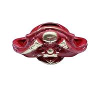 Hangsu Accesorios de cuerda de paracaídas con temática pirata vintage, textura de cobre, cierre de cuerda para exteriores, colgante para camping, senderismo, accesorios vintage al aire libre