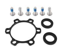 Hangsu Adaptador de buje para bicicletas, arandelas espaciadoras, kits de adaptadores de conversión de bicicletas, ejes pasantes, juntas de reajuste, kits de adaptadores de conversión de bicicletas