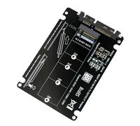Hangsu Adaptador de tarjeta de disco duro B Key a adaptador compatible con 2230 2242 2260 2280 disco duro B clave a tarjeta convertidora